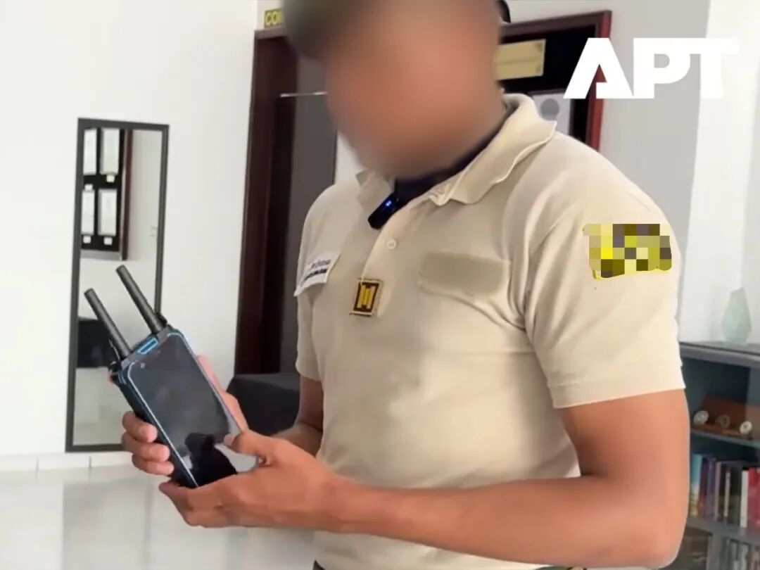 Handheld drone detector